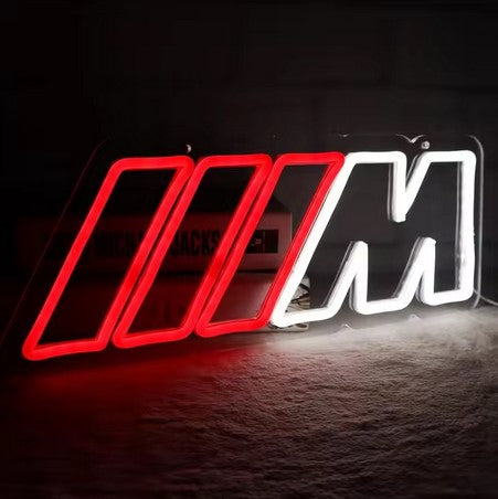 BMW M Neon Sign