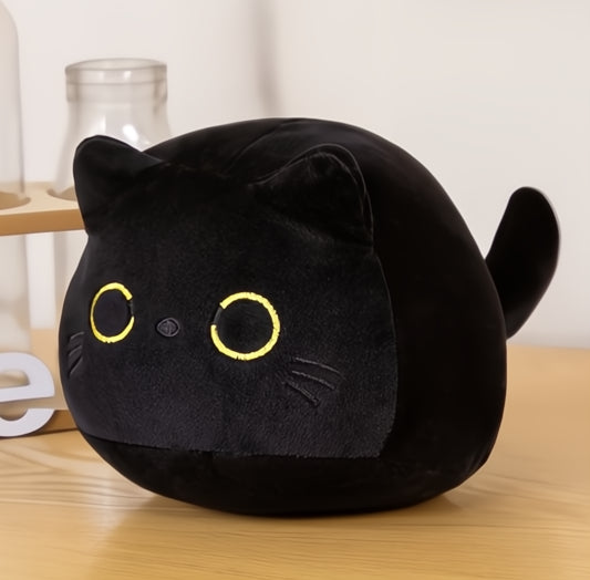 Giant Black Cat Plush