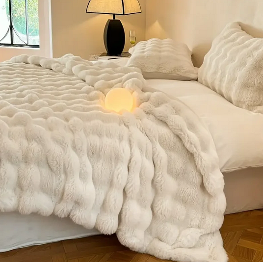 Bubble Fur Blanket