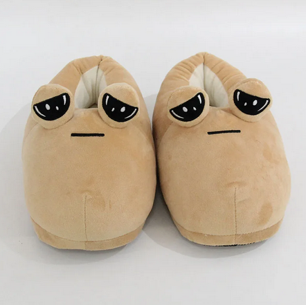 Sad Pou Slippers