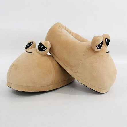 Sad Pou Slippers