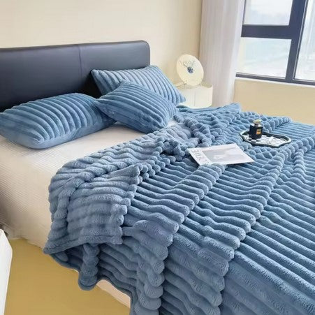 Solid Striped Blanket