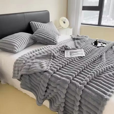 Solid Striped Blanket