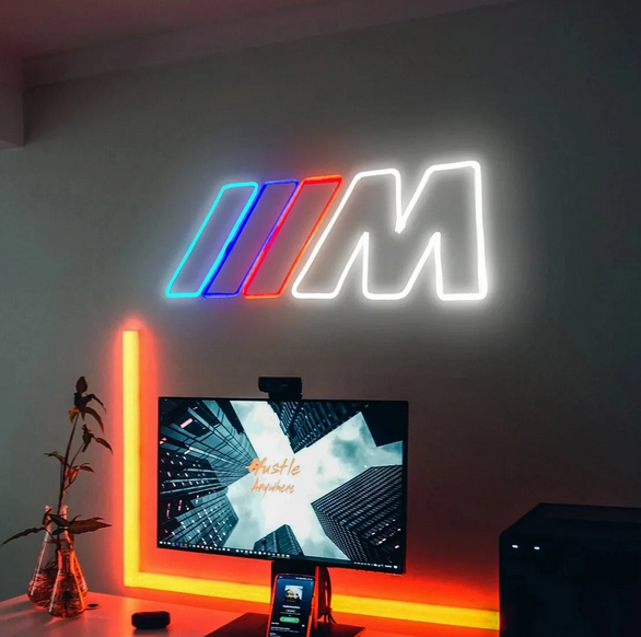 BMW M Neon Sign