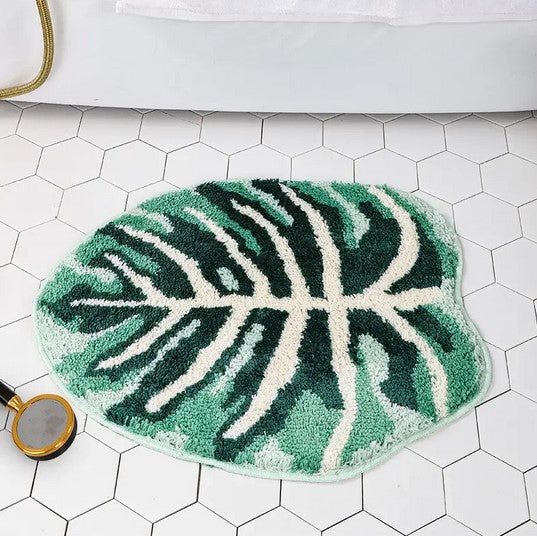 Tropical Leaf Rug